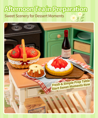 Rolife Farmhouse Kitchen DIY Miniature House DW024 - Mô Hình Nhà Bếp Đồng Quê Tự Làm - Rolife Super Creator