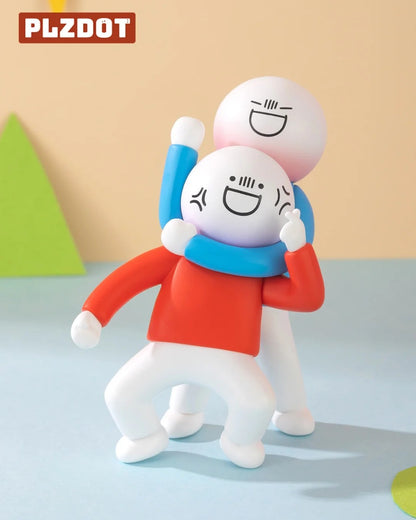 PLZDOT Xiaolan And His Friends Abstract Series - Mô Hình Blind Box Chính Hãng PLZDOT
