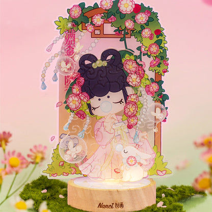 Rolife Rose Sniffing 3D Puzzle Night Light (PTY002) - Đèn ngủ mô hình lắp ráp 3D Acrylic - Rolife