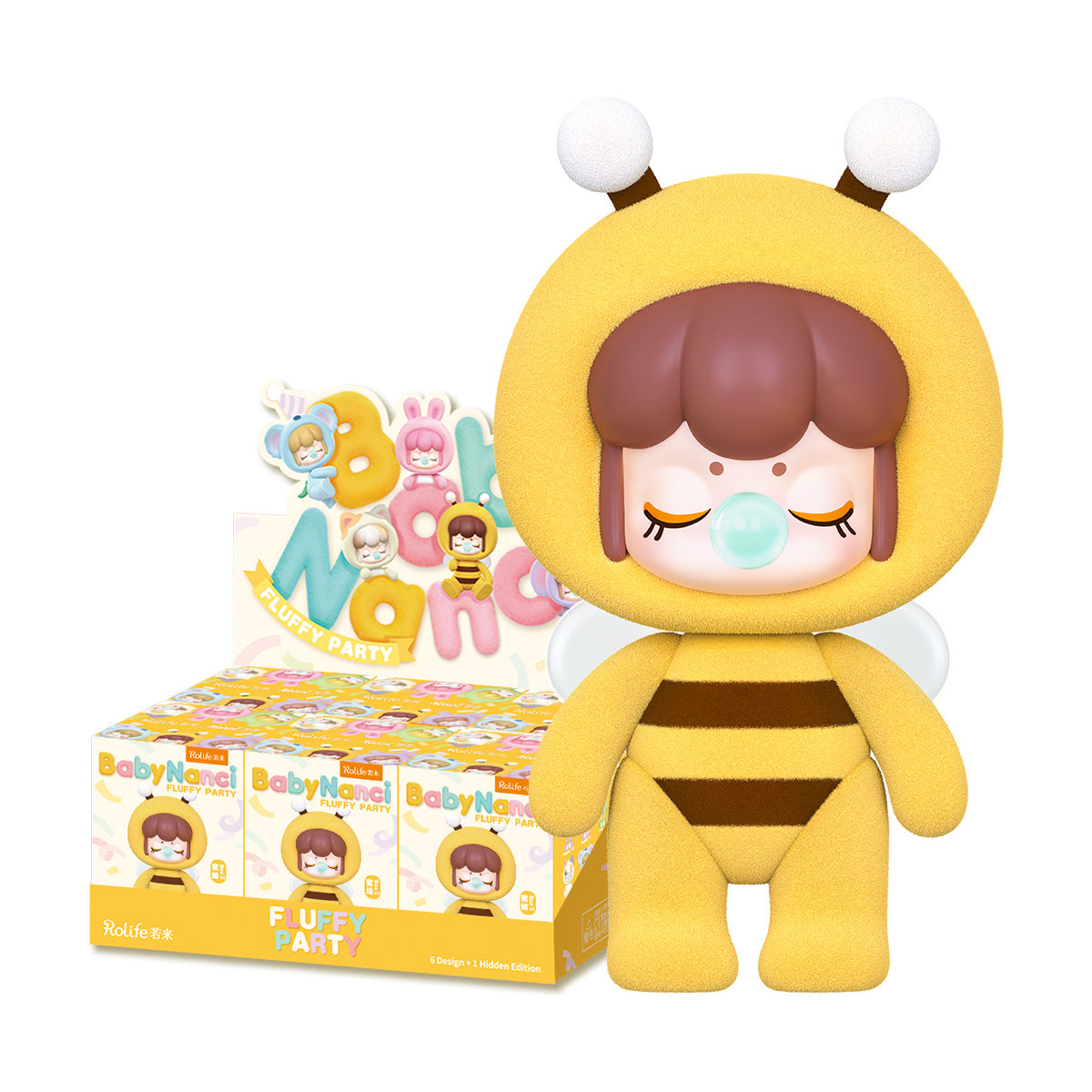 Rolife Surprise Figure Dolls - BabyNanci Fluffy Party NCXX - Mô hình Blind Box - Rolife
