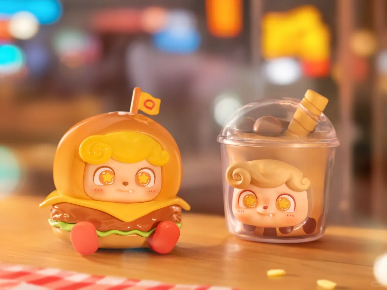Q.Kid Street Snack Mini Series Blind Box - Mô hình Hộp mù Đồ ăn Đường phố JOTOYS