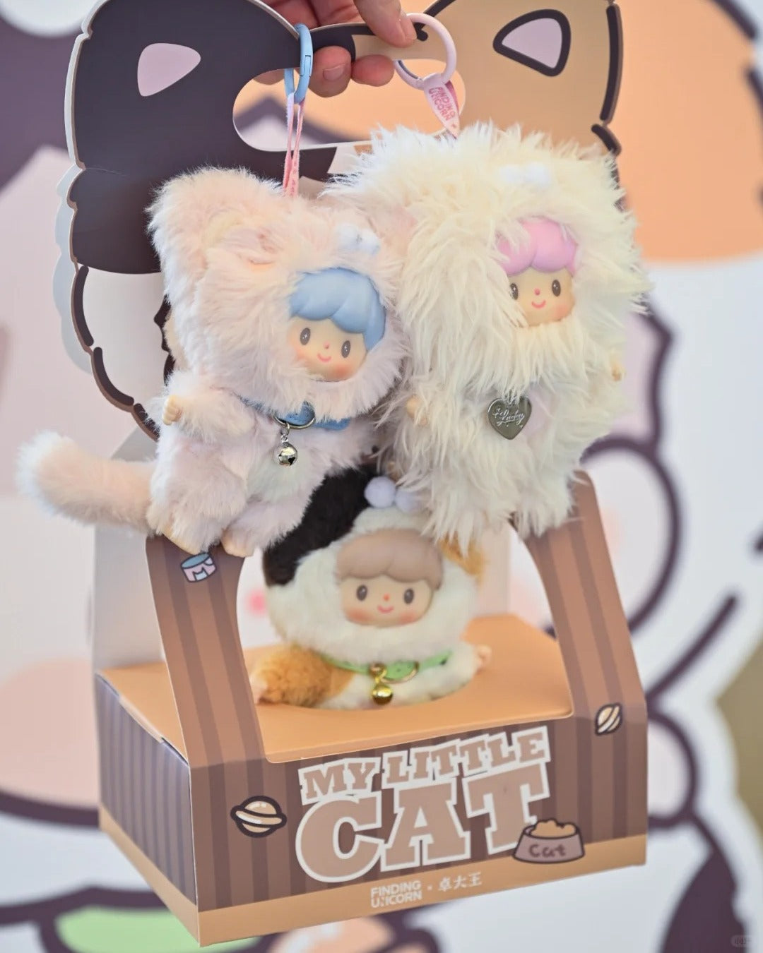 zZoton My Little Cat Plush Series Blind Box - Mô Hình Thú Bông Finding Unicorn