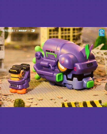 EVANGELION x WASA Super Train Combined Robot EVA206 Series - Mô Hình Robot Biến Hình - Wasa Toys