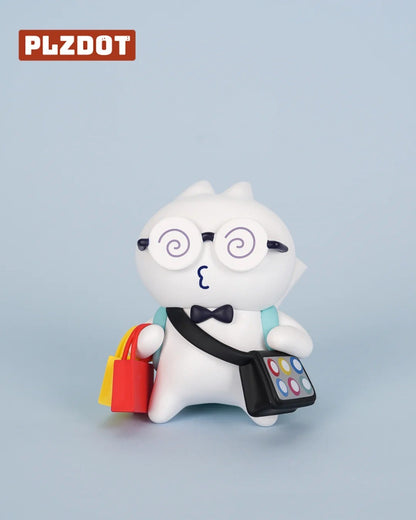 PLZDOT Bow Tie Cat "A Little Cat Like Me" Series - Mô hình Blindbox Mèo Thắt Nơ PLZDOT