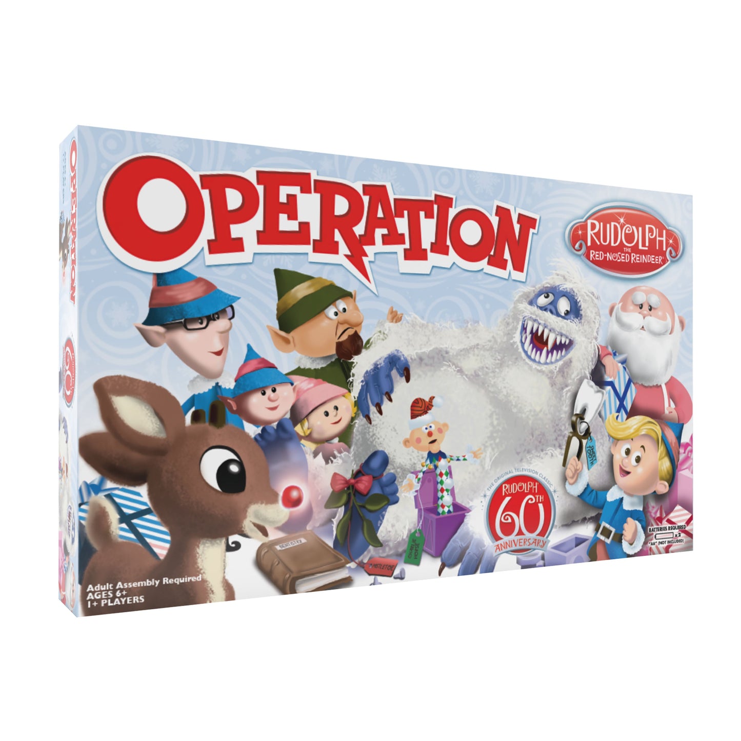 OPERATION®: Rudolph The Red Nosed Reindeer 60th Anniversary - Board Game Phẫu Thuật Kỷ Niệm 60 Năm - The Op Games