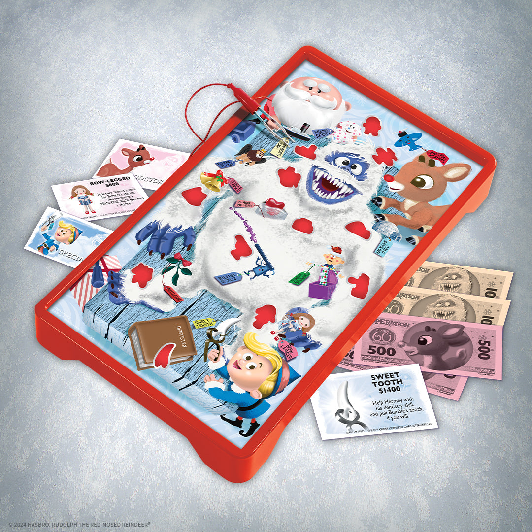 OPERATION®: Rudolph The Red Nosed Reindeer 60th Anniversary - Board Game Phẫu Thuật Kỷ Niệm 60 Năm - The Op Games
