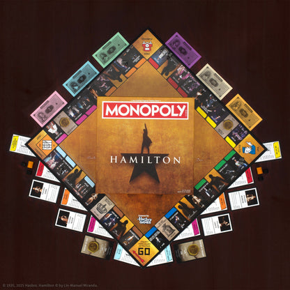 MONOPOLY®: Hamilton (Barnes & Noble Exclusive) - Cờ tỷ phú nhạc kịch Broadway - The Op Games