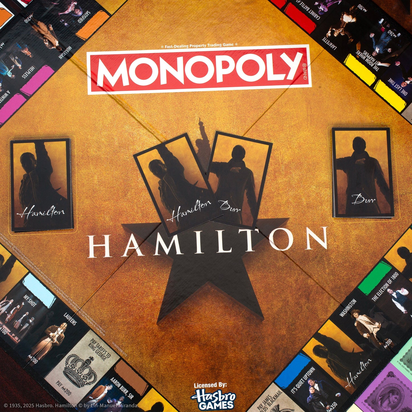MONOPOLY®: Hamilton (Barnes & Noble Exclusive) - Cờ tỷ phú nhạc kịch Broadway - The Op Games