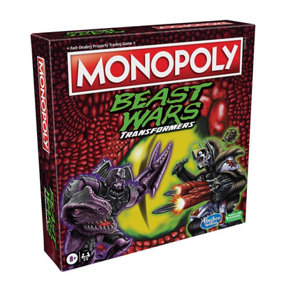 Monopoly: Transformers Beast Wars Edition - Trò chơi Board Game cho trẻ từ 8 tuổi trở lên