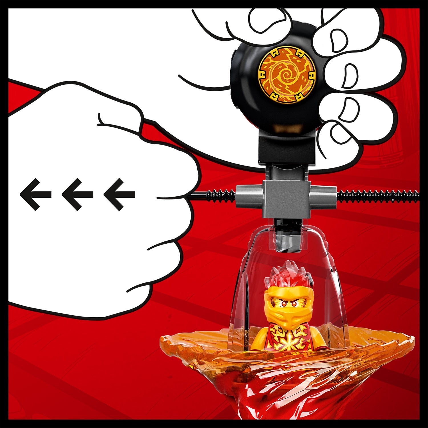 LEGO® NINJAGO® Kais Spinjitzu Ninja Training - Đồ Chơi Huấn Luyện Ninja LEGO 70688 LEGO - ảnh 2 - Lego