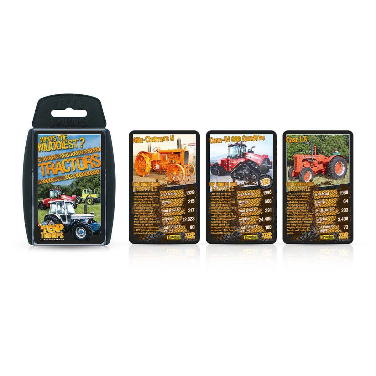 Tractors Top Trumps Card Game - Trò Chơi Thẻ Bài Máy Kéo Giáo Dục - Winning Moves - Hình ảnh bổ sung 5