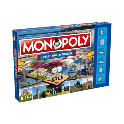 Christchurch Monopoly Board Game - Cờ Tỷ Phú Phiên Bản Đặc Biệt - Winning Moves - Hình ảnh sản phẩm