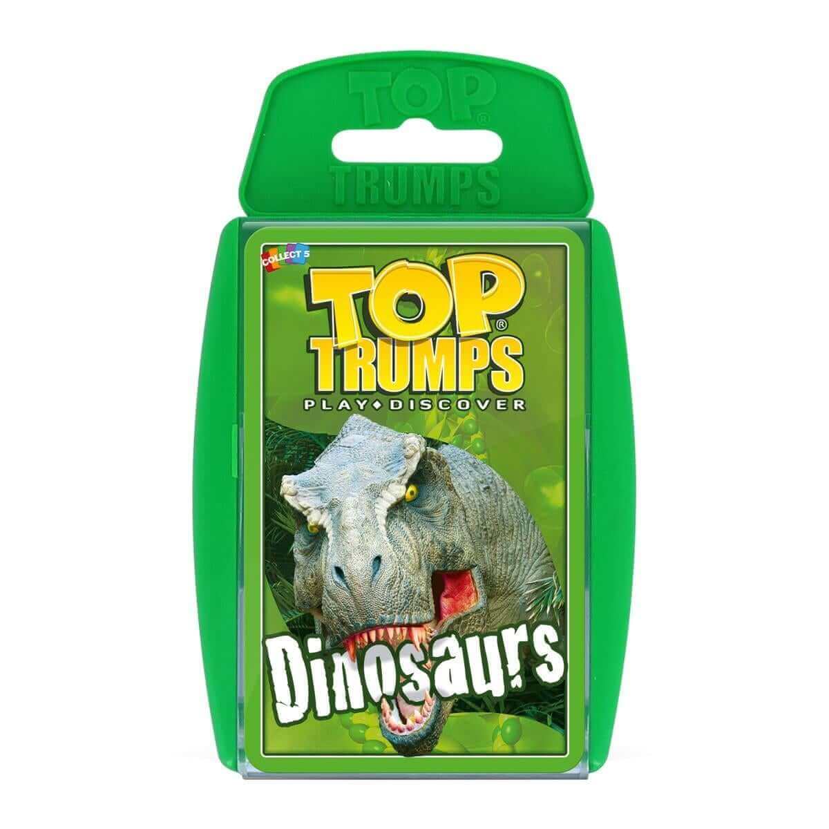 Dinosaurs Top Trumps Card Game - Trò chơi thẻ bài Khủng Long giáo dục - Winning Moves - Hình ảnh sản phẩm