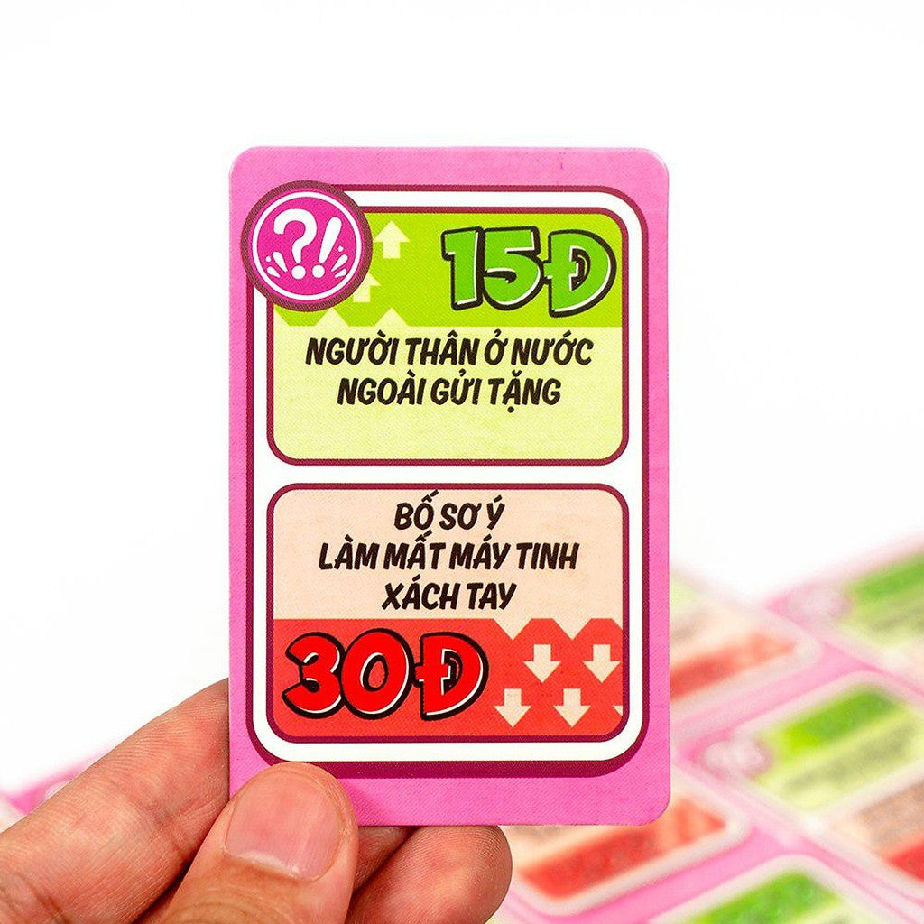 Đường Đua Tài Chính - Trò chơi giáo dục tài chính cho bé - Board Game VN - Hình ảnh chi tiết 2