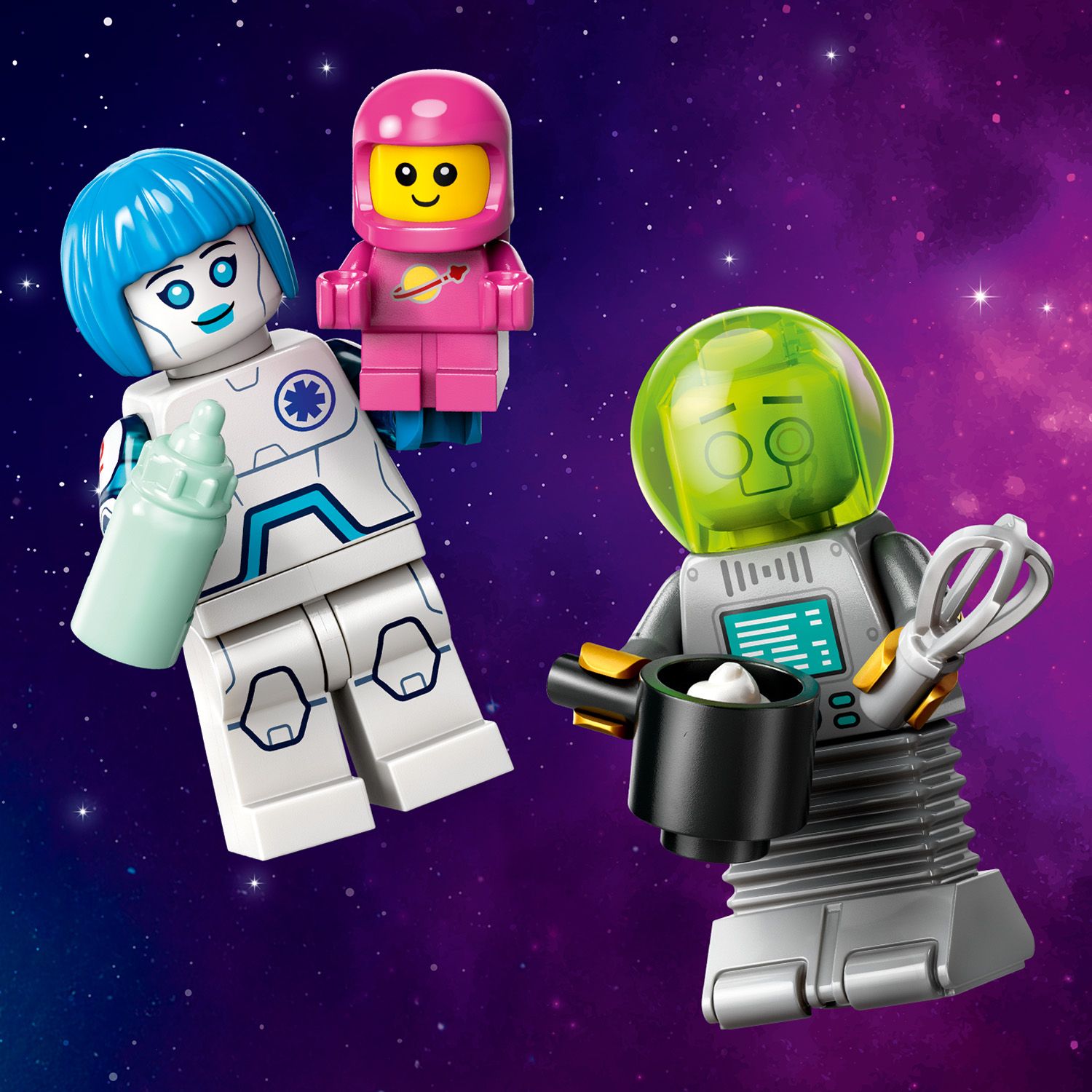 LEGO® Minifigures Series 26 Space - Nhân vật sưu tầm Vũ trụ Series 26 - LEGO 71046 - Hình ảnh bổ sung 7