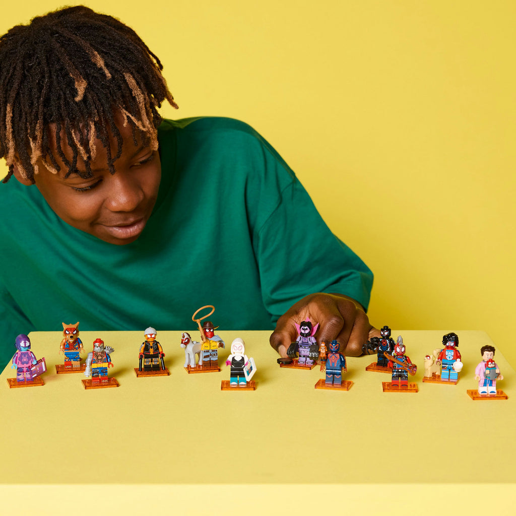 LEGO® Minifigures Spider-Man: Across the Spider-Verse - Mô hình nhân vật ngẫu nhiên (Blind Box) 71050 - Góc nhìn khác 3