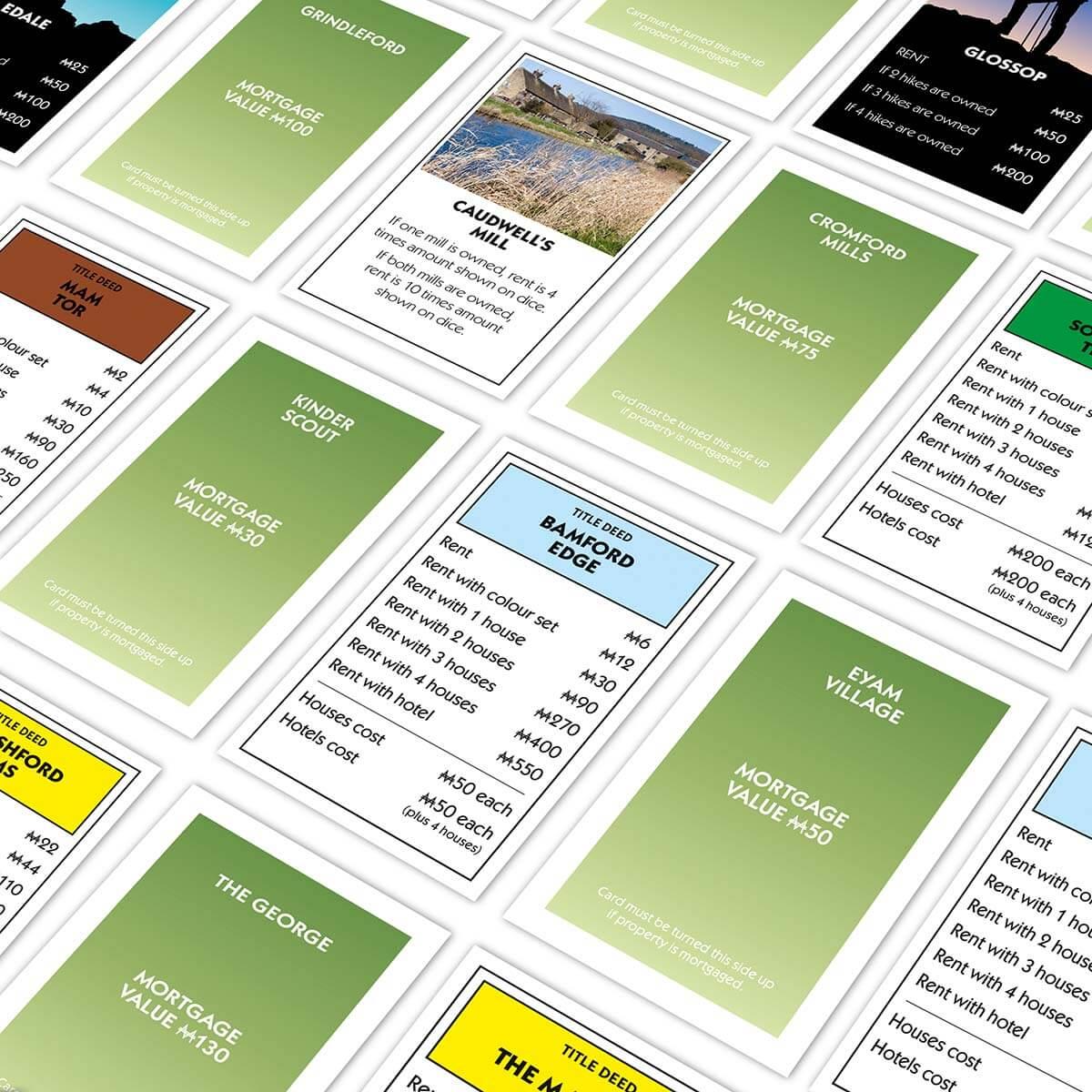 Peak District Monopoly Board Game - Cờ Tỷ Phú Phiên Bản Vườn Quốc Gia - Winning Moves