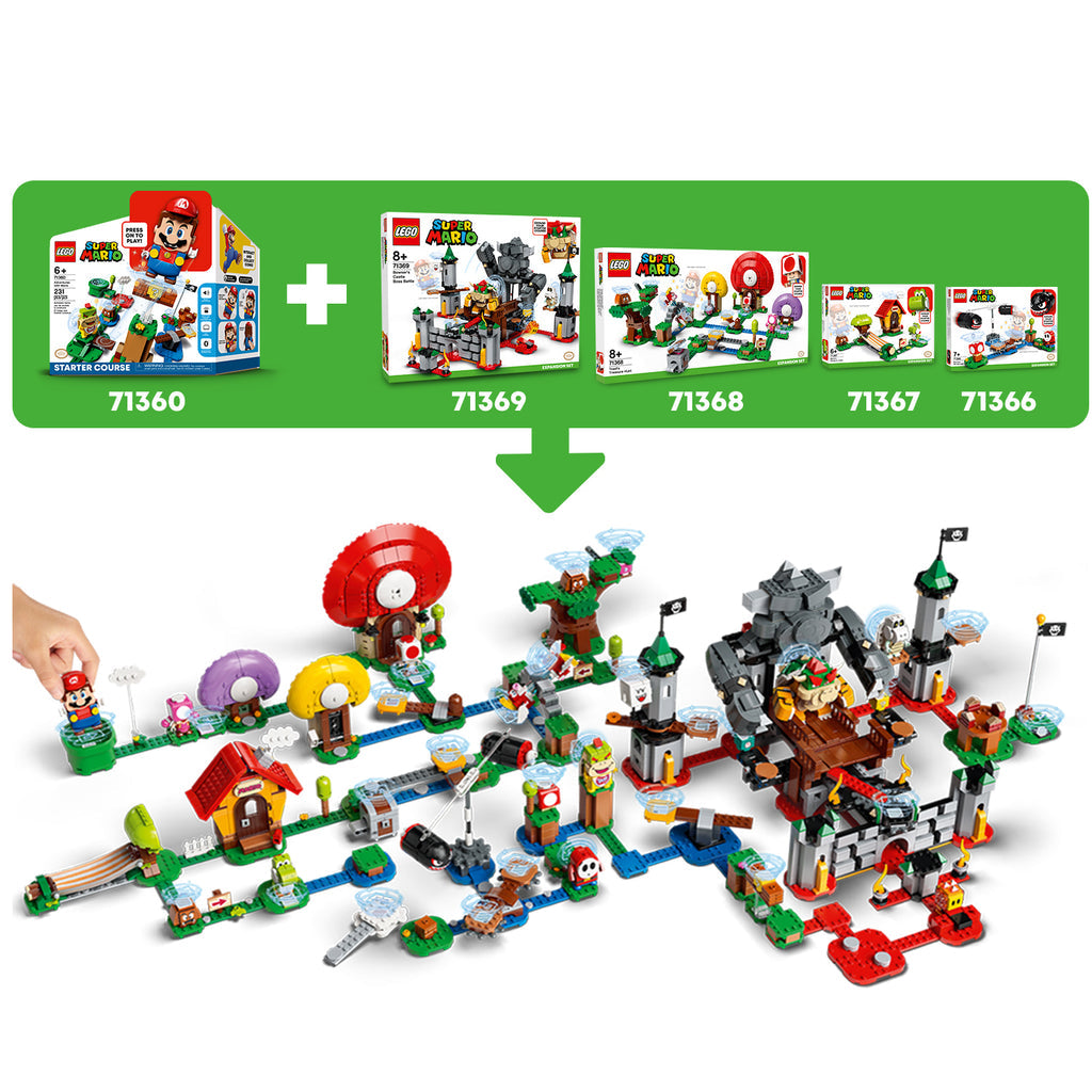 LEGO® Super Mario Thwomp Drop Expansion Set - Bộ Đồ Chơi Lắp Ráp Chính Hãng LEGO 71376 LEGO - ảnh 6 - Bộ đồ chơi lắp ráp