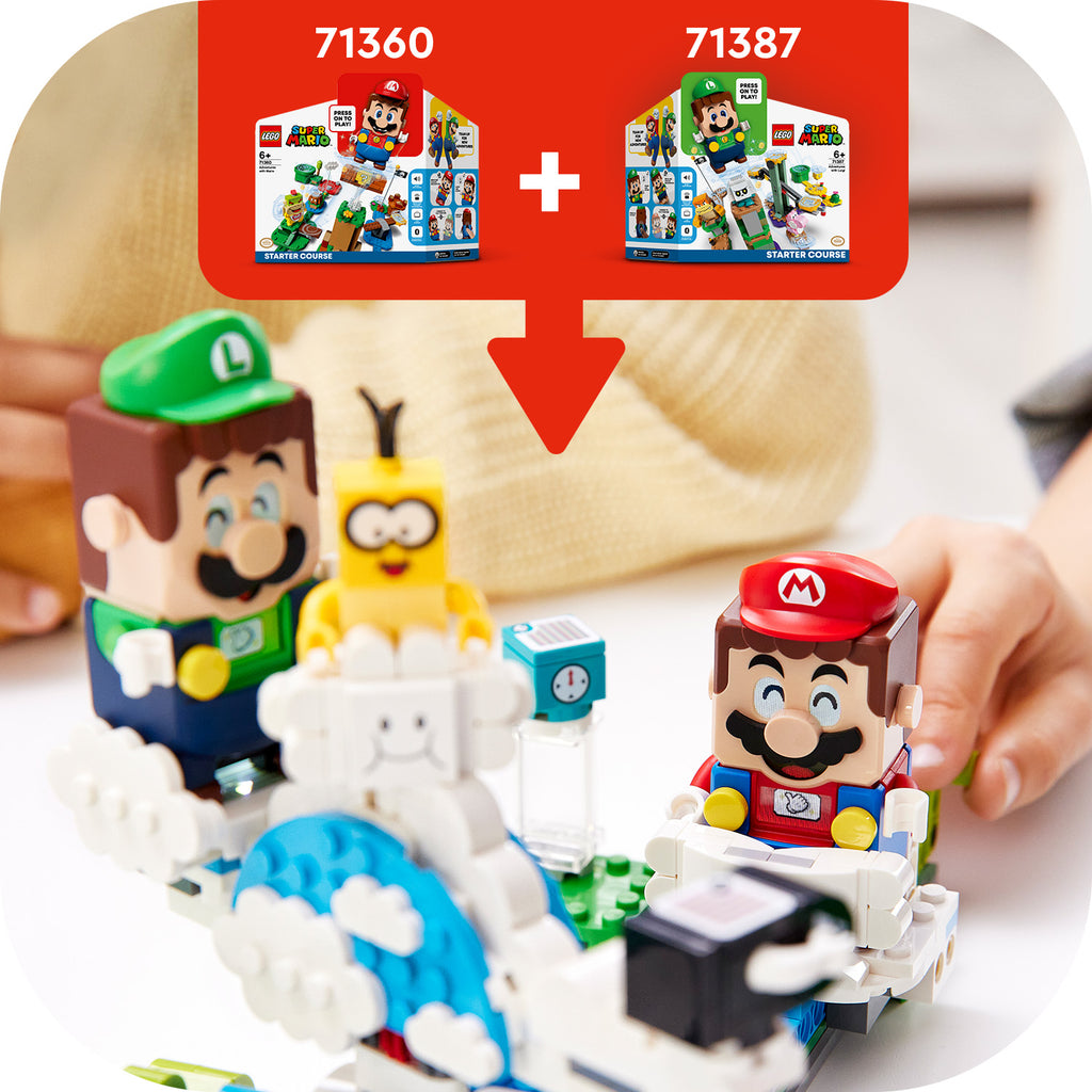LEGO® Super Mario™ Lakitu Skyworld - Đồ chơi lắp ráp Bộ mở rộng 71389 - Hình ảnh bổ sung 4