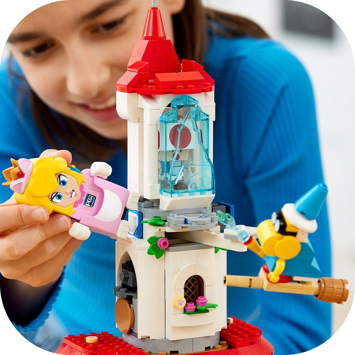 LEGO® Super Mario™ Cat Peach Suit and Frozen Tower Expansion Set - Bộ Mở Rộng Tháp Băng Và Bộ Đồ Cat Peach - LEGO 71407 LEGO 