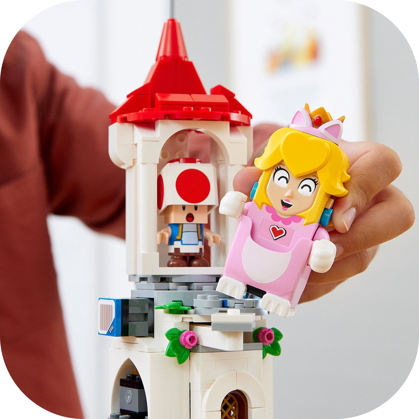 LEGO® Super Mario™ Cat Peach Suit and Frozen Tower Expansion Set - Bộ Mở Rộng Tháp Băng Và Bộ Đồ Cat Peach - LEGO 71407 LEGO 
