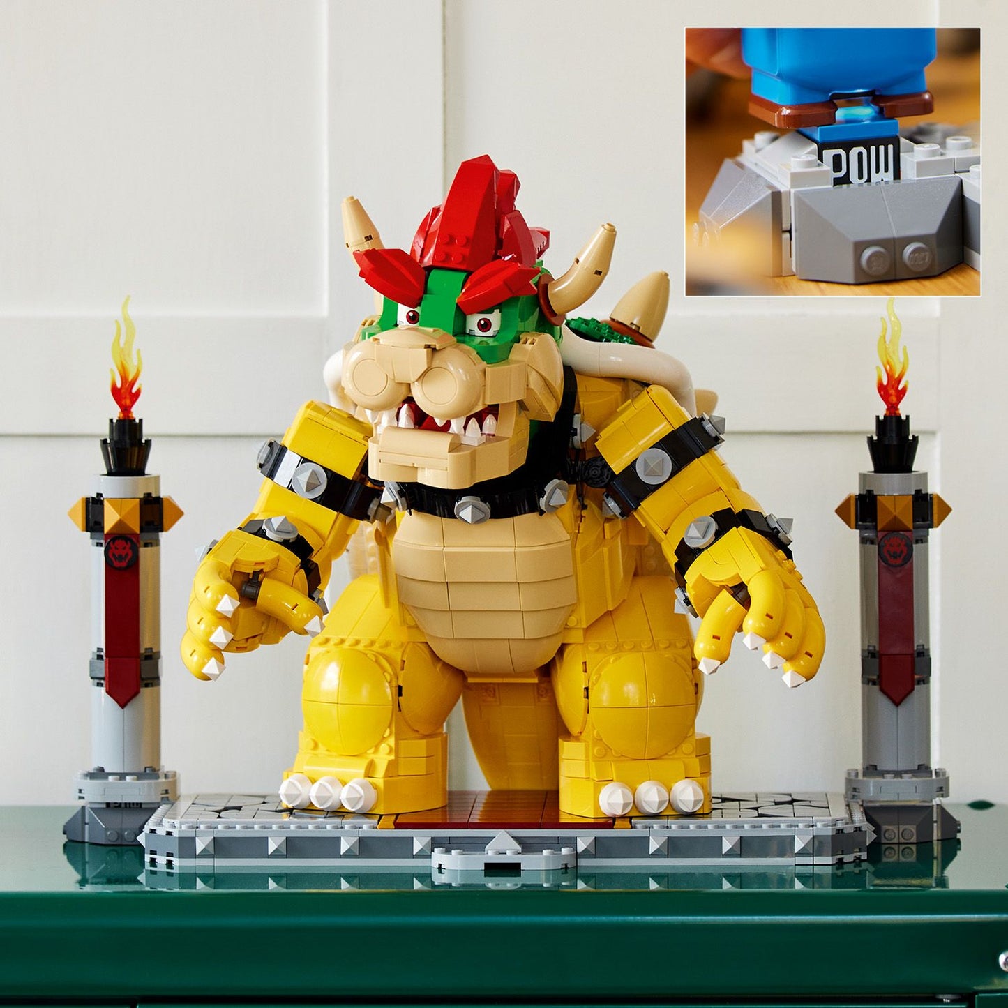 LEGO® Super Mario™ The Mighty Bowser™ - Mô hình lắp ráp Vua Koopa 71411 - LEGO