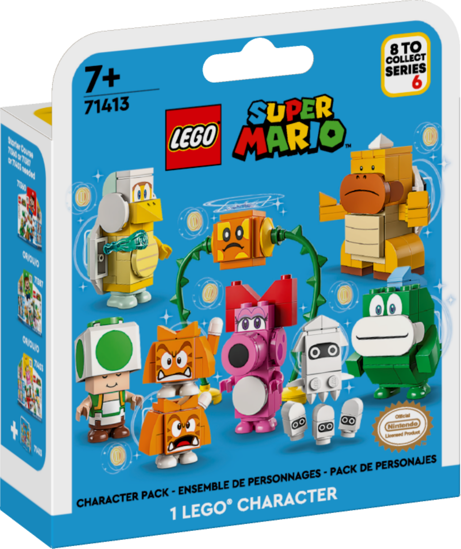 LEGO® Super Mario™ Character Packs – Series 6 - Nhân Vật Sưu Tập LEGO 71413 - Hình ảnh sản phẩm