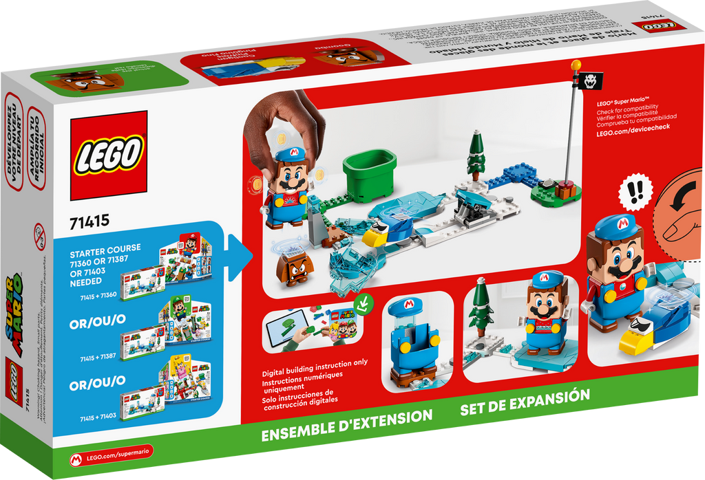 LEGO® Super Mario™ Ice Mario Suit and Frozen World Expansion Set - Bộ Đồ Ice Mario Và Thế Giới Băng Giá LEGO 71415 - Hình ảnh bổ sung 5
