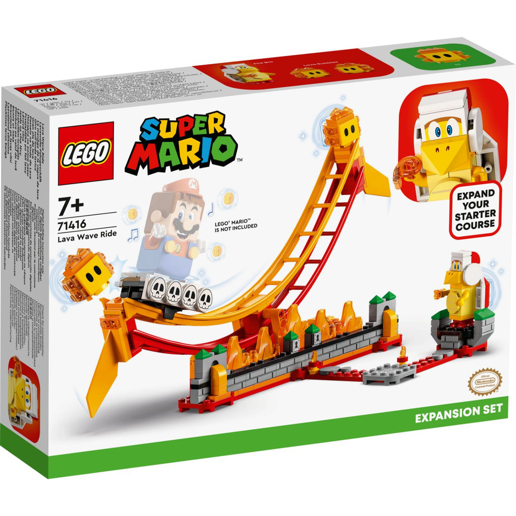 LEGO® Super Mario™ Lava Wave Ride Expansion Set - Bộ Đồ Chơi Mở Rộng Sóng Nham Thạch 71416 - LEGO - Hình ảnh sản phẩm