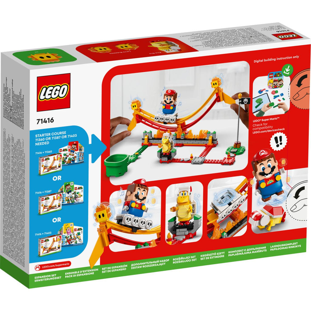 LEGO® Super Mario™ Lava Wave Ride Expansion Set - Bộ Đồ Chơi Mở Rộng Sóng Nham Thạch 71416 - LEGO - Hình ảnh bổ sung 4