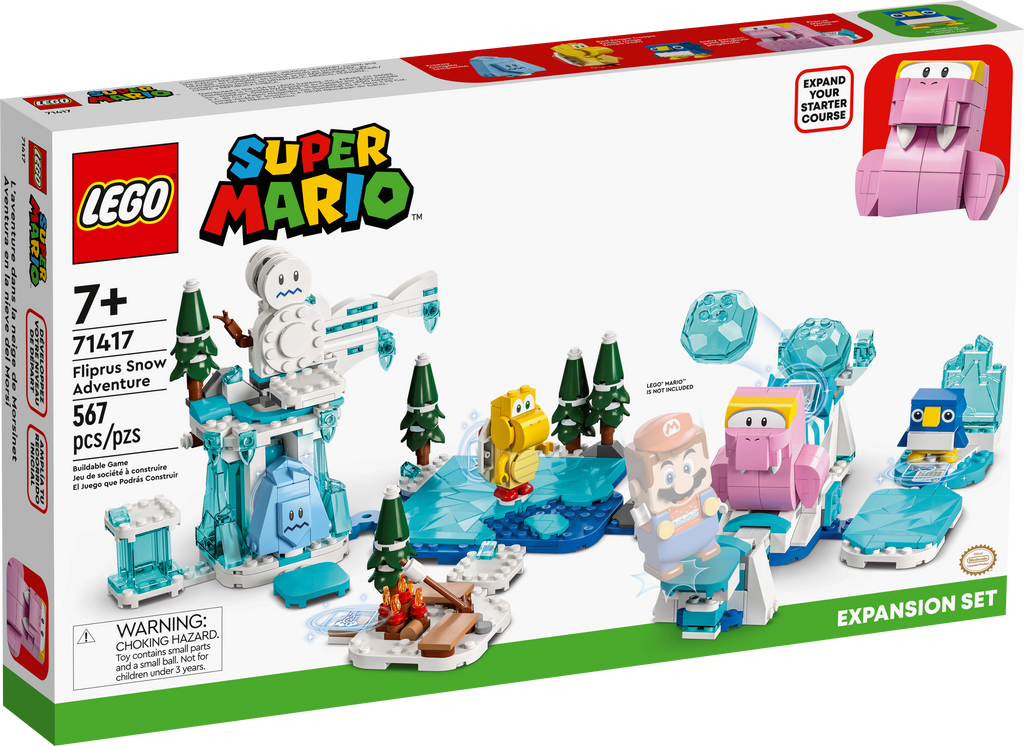 LEGO® Super Mario™ Fliprus Snow Adventure Expansion Set - Bộ Mở Rộng Phiêu Lưu Trong Tuyết - LEGO 71417 - Hình ảnh sản phẩm