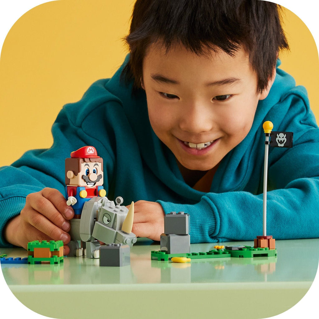 LEGO® Super Mario™ Rambi the Rhino Expansion Set - Bộ mở rộng Tê giác Rambi - LEGO 71420 - Hình ảnh bổ sung 6