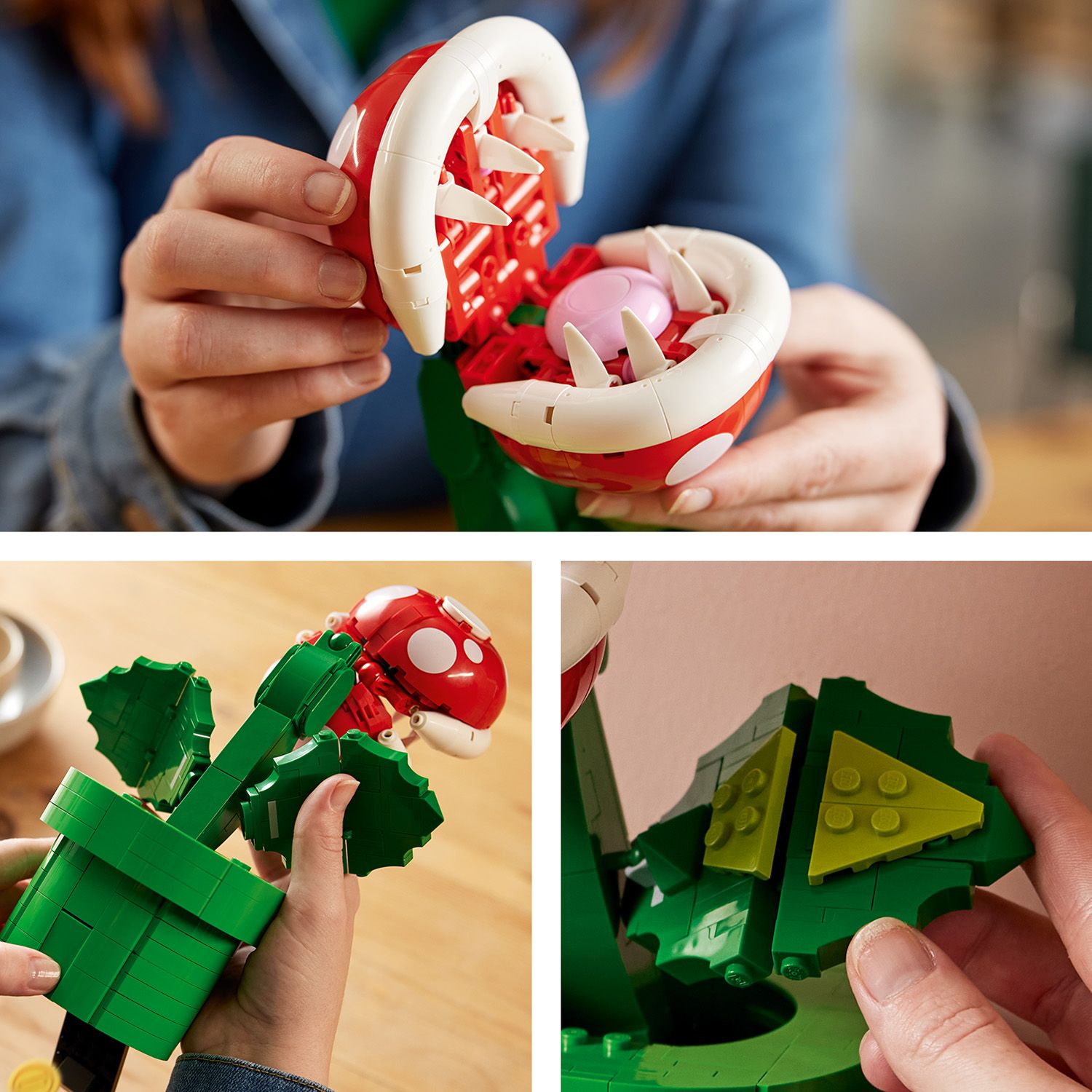 LEGO® Super Mario™ Piranha Plant - Mô hình lắp ráp Cây Ăn Thịt Piranha - LEGO 71426 LEGO - ảnh 3 - Lego