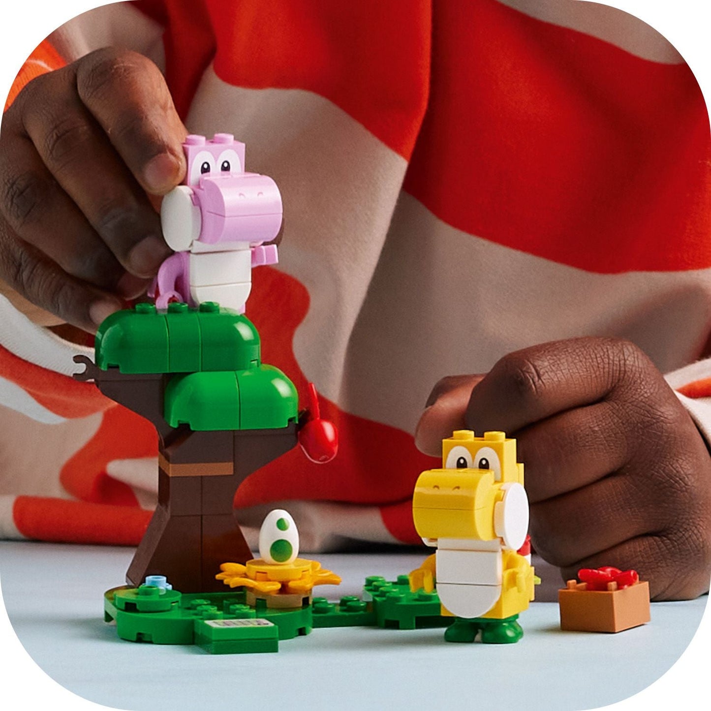LEGO® Super Mario™ Yoshis’ Egg-cellent Forest Expansion Set - Bộ Đồ Chơi Lắp Ráp Rừng Trứng Yoshi 71428 LEGO - ảnh 1 - LEGO S