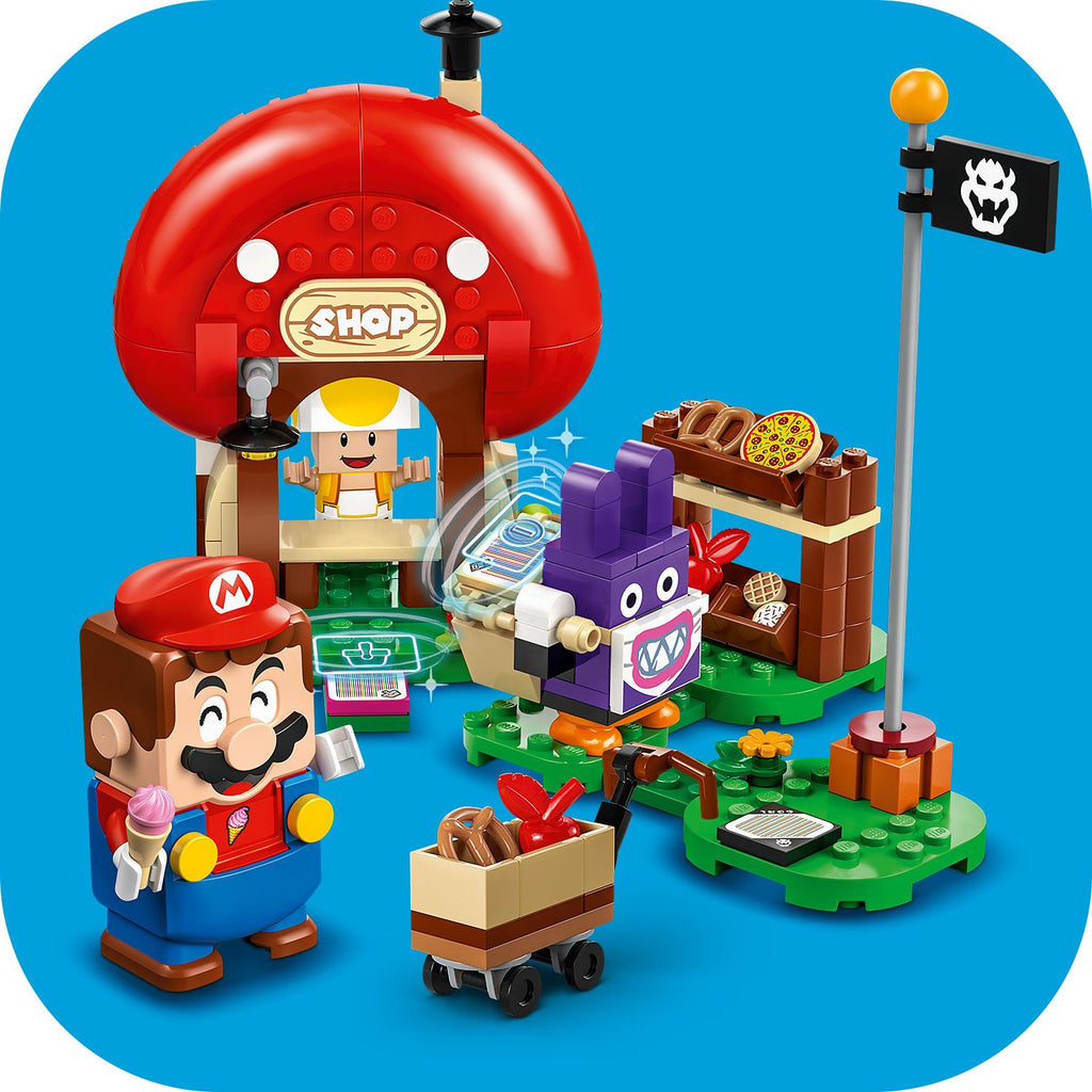 LEGO® Super Mario™ Nabbit at Toad’s Shop Expansion Set - Bộ Đồ Chơi Lắp Ráp Mở Rộng LEGO 71429 LEGO - ảnh 1 - LEGO Super Mari
