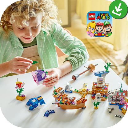 LEGO® Super Mario™ Dorrie's Sunken Shipwreck Adventure Expansion Set - Bộ Mở Rộng Cuộc Phiêu Lưu Xác Tàu Đắm Của Dorrie - LEG
