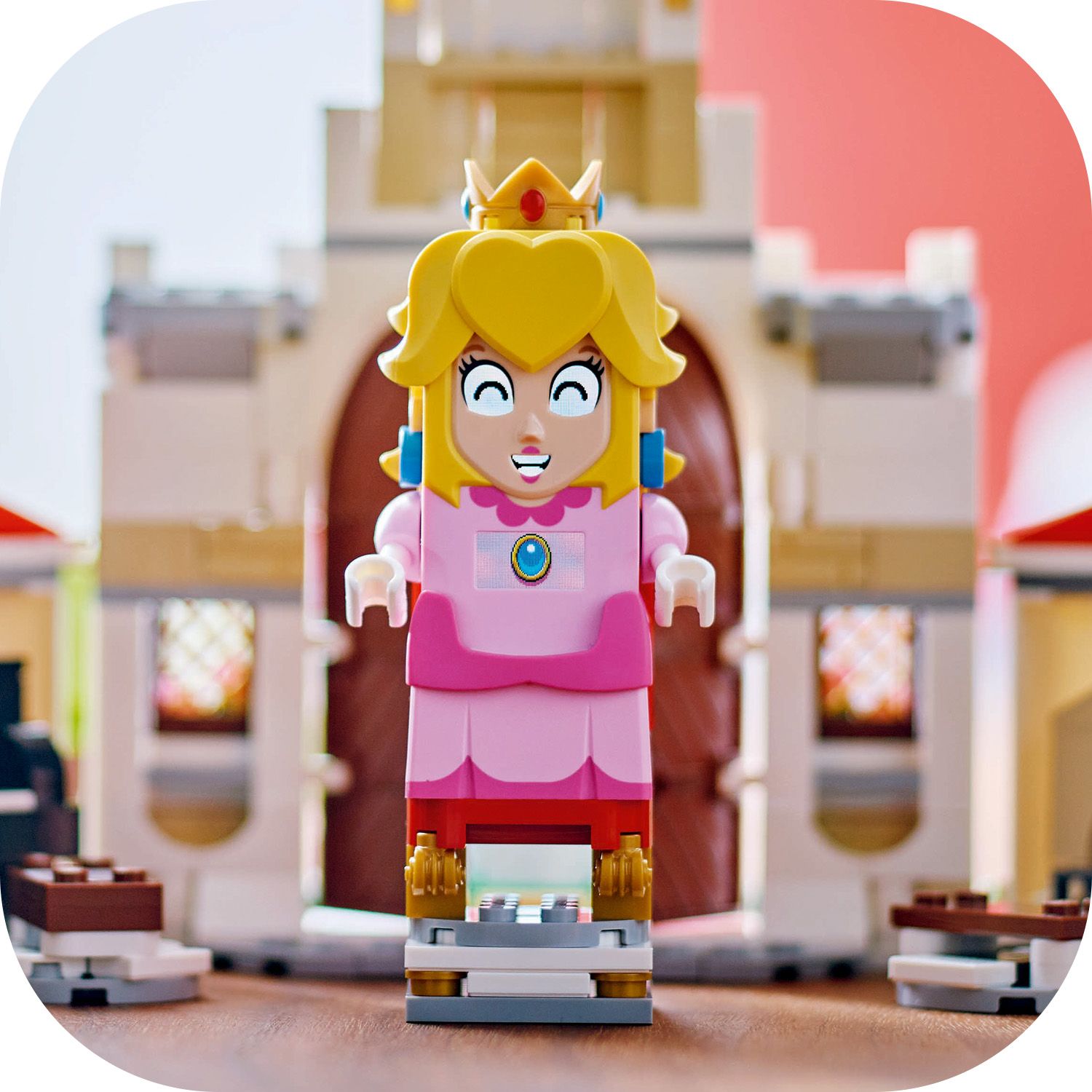 LEGO® Super Mario™ Battle with Roy at Peach’s Castle - Bộ đồ chơi lắp ráp Lâu đài của Công chúa Peach 71435 - LEGO LEGO - ảnh