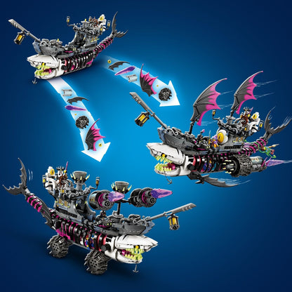 LEGO® DREAMZzz™ Nightmare Shark Ship - Tàu Cá Mập Ác Mộng 71469 - LEGO - Hình ảnh bổ sung 6