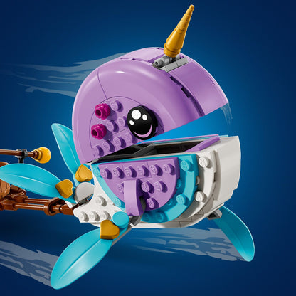 LEGO® DREAMZzz™ Izzie's Narwhal Hot-Air Balloon - Đồ Chơi Lắp Ráp Khinh Khí Cầu Cá Kỳ Lân LEGO 71472 - Hình ảnh bổ sung 6