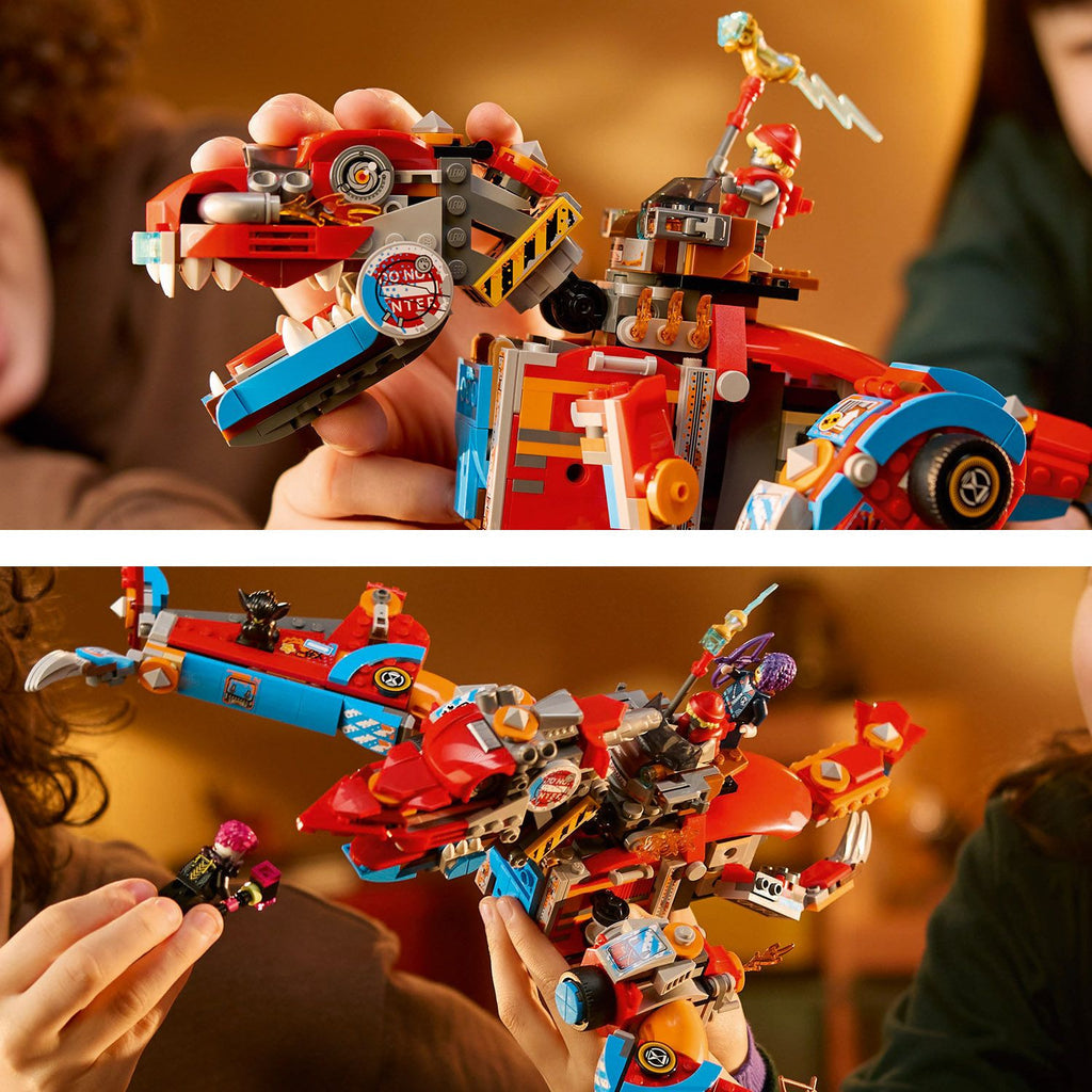 LEGO® DREAMZzz™ Cooper’s Robot Dinosaur C-Rex - Bộ Đồ Chơi Lắp Ráp Khủng Long Robot 2 Trong 1 - LEGO 71484 LEGO - ảnh 1 - LEG