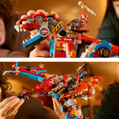 LEGO® DREAMZzz™ Cooper’s Robot Dinosaur C-Rex - Bộ Đồ Chơi Lắp Ráp Khủng Long Robot 2 Trong 1 - LEGO 71484 LEGO - ảnh 1 - LEG