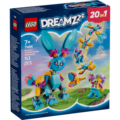 LEGO® DREAMZzz™ Bunchu’s Creative Animal Adventures - Đồ chơi lắp ráp thú sáng tạo 20-trong-1 LEGO 71488 - Hình ảnh sản phẩm