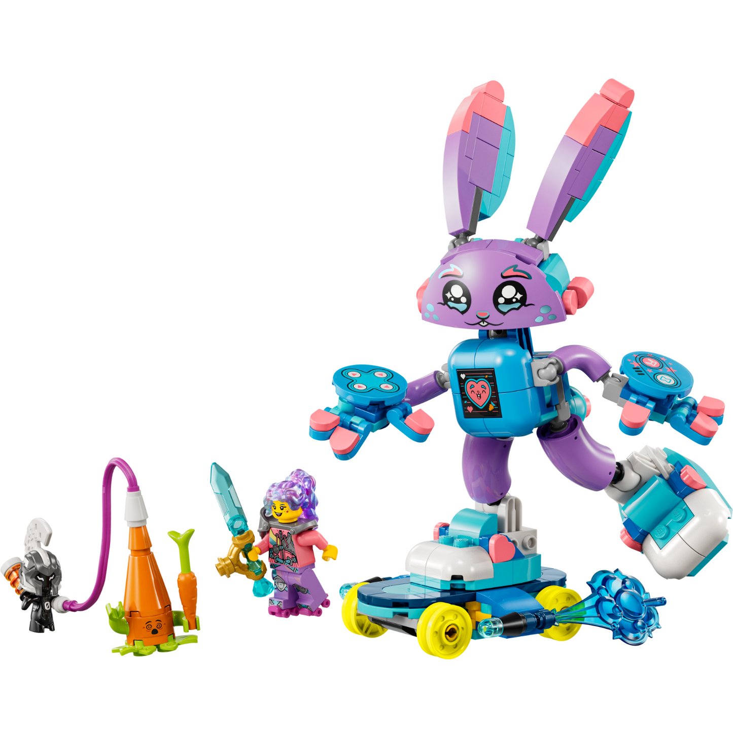 LEGO® DREAMZzz™ Izzie and Bunchurro the Gaming Bunny Đồ Chơi Lắp Ráp Thỏ Chơi Game LEGO 71490 - Hình ảnh chi tiết 2