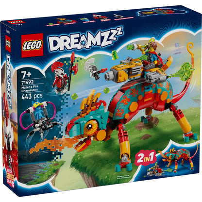 LEGO® DREAMZzz™ Mateo's Fire Chameleon - Đồ Chơi Lắp Ráp Tắc Kè Hoa Lửa 71492 - Hình ảnh sản phẩm