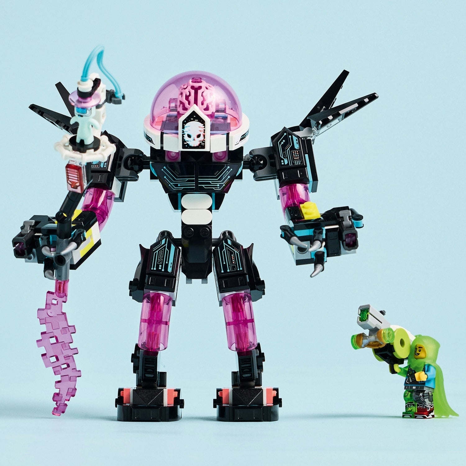 LEGO® DREAMZzz™ Mateo vs. Cyber Brain Mech - Bộ Lắp Ráp Robot 2 Trong 1 - LEGO 71495 LEGO - ảnh 1 - Lego