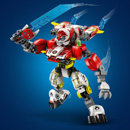 LEGO® DREAMZzz™ Cooper’s Tiger Mech & Zero’s Hot Rod Car 71497 - Bộ Lắp Ráp Robot Hổ Và Xe Đua Thần Tốc LEGO - ảnh 2 - Lego