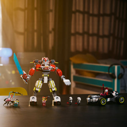 LEGO® DREAMZzz™ Cooper’s Tiger Mech & Zero’s Hot Rod Car 71497 - Bộ Lắp Ráp Robot Hổ Và Xe Đua Thần Tốc - Hình ảnh bổ sung 5
