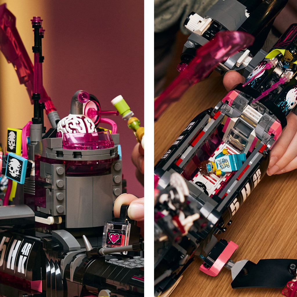LEGO® DREAMZzz™ Nightmare Shark Submarine - Bộ Lắp Ráp Tàu Ngầm Cá Mập 2 Trong 1 (71500) - Hình ảnh bổ sung 6