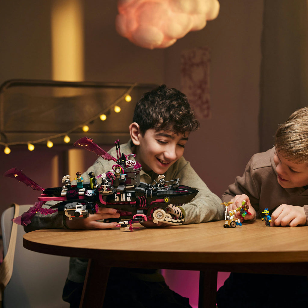 LEGO® DREAMZzz™ Nightmare Shark Submarine - Bộ Lắp Ráp Tàu Ngầm Cá Mập 2 Trong 1 (71500) - Góc nhìn khác 3