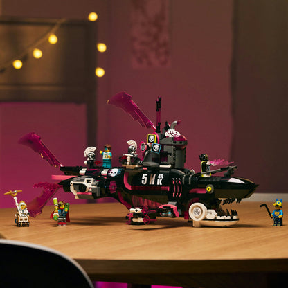 LEGO® DREAMZzz™ Nightmare Shark Submarine - Bộ Lắp Ráp Tàu Ngầm Cá Mập 2 Trong 1 (71500) - Hình ảnh bổ sung 5